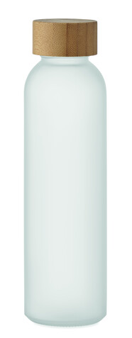 Glasflasche 500 ml - Transparent Weiß bedrucken, Art.-Nr. MO2105-26 Glasflasche 500 ml - Transparent Weiß bedrucken, Art.-Nr. MO2105-26