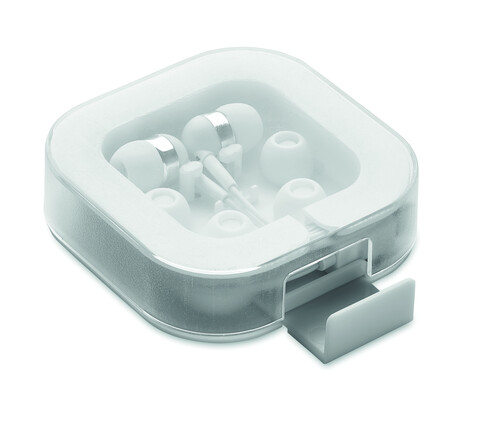 Ohrhörer mit USB-C-Anschluss - Weiß bedrucken, Art.-Nr. MO2240-06