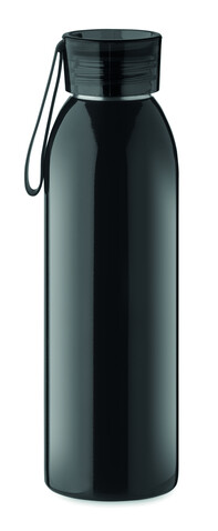 Edelstahlflasche 650ml - Schwarz bedrucken, Art.-Nr. MO2241-03