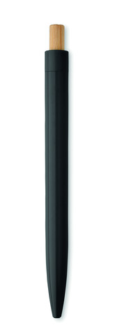 Druckkugelschreiber recy. ABS - Schwarz bedrucken, Art.-Nr. MO2304-03