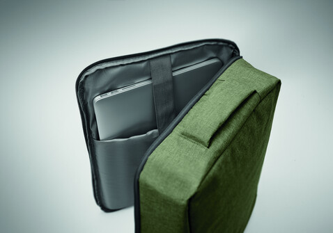 15" Laptop-Rucksack - Armeegrün bedrucken, Art.-Nr. MO2305-49