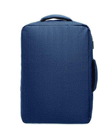 15" Laptop-Rucksack - Marineblau bedrucken, Art.-Nr. MO2305-85