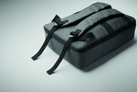 15" Laptop-Rucksack - Steingrau bedrucken, Art.-Nr. MO2305-15