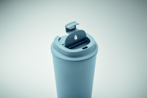 Doppelwandiger Becher 350 ml - Petrol bedrucken, Art.-Nr. MO2310-20