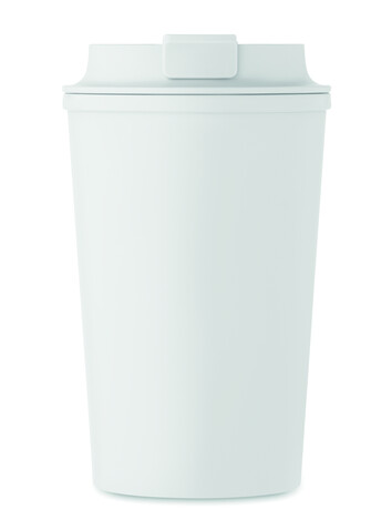 Doppelwandiger Becher 350 ml - Weiß bedrucken, Art.-Nr. MO2310-06 Doppelwandiger Becher 350 ml - Weiß bedrucken, Art.-Nr. MO2310-06