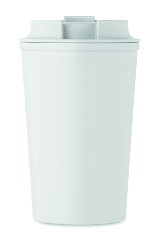 Doppelwandiger Becher 350 ml - Weiß bedrucken, Art.-Nr. MO2310-06 Doppelwandiger Becher 350 ml - Weiß bedrucken, Art.-Nr. MO2310-06
