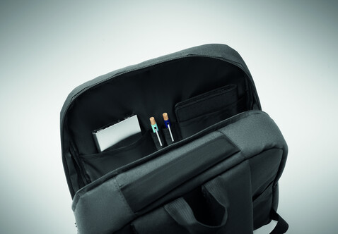 15" Laptop-Rucksack - Steingrau bedrucken, Art.-Nr. MO2318-15 15" Laptop-Rucksack - Steingrau bedrucken, Art.-Nr. MO2318-15