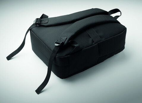 15" Laptop-Rucksack - Schwarz bedrucken, Art.-Nr. MO2318-03 15" Laptop-Rucksack - Schwarz bedrucken, Art.-Nr. MO2318-03