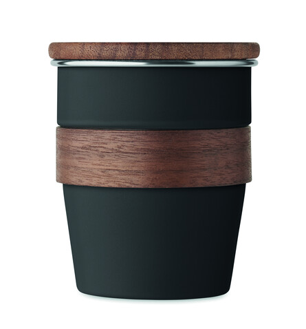 Einwandiger Becher 350 ml - Schwarz bedrucken, Art.-Nr. MO2322-03 Einwandiger Becher 350 ml - Schwarz bedrucken, Art.-Nr. MO2322-03