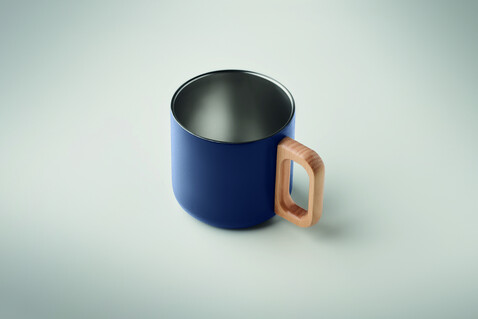 Doppelwandiger Becher 350 ml - Marineblau bedrucken, Art.-Nr. MO2325-85 Doppelwandiger Becher 350 ml - Marineblau bedrucken, Art.-Nr. MO2325-85