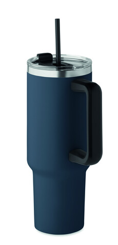 Doppelwandiger Trinkbecher - Marineblau bedrucken, Art.-Nr. MO2327-85 Doppelwandiger Trinkbecher - Marineblau bedrucken, Art.-Nr. MO2327-85