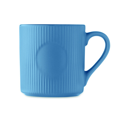 Keramikbecher matt 340ml - Blau bedrucken, Art.-Nr. MO2397-04