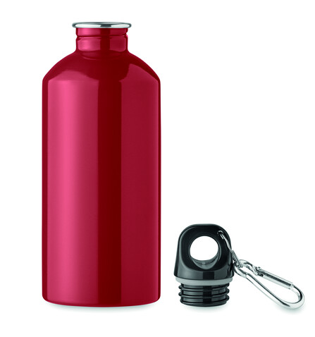 Trinkflasche recycelter 500ml - Rot bedrucken, Art.-Nr. MO2403-05 Trinkflasche recycelter 500ml - Rot bedrucken, Art.-Nr. MO2403-05