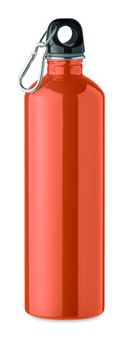 Trinkflasche recycelter 750 ml - Orange bedrucken, Art.-Nr. MO2404-10 Trinkflasche recycelter 750 ml - Orange bedrucken, Art.-Nr. MO2404-10