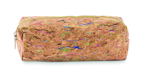 Schlampermäppchen Kork - Beige bedrucken, Art.-Nr. MO2415-13 Schlampermäppchen Kork - Beige bedrucken, Art.-Nr. MO2415-13