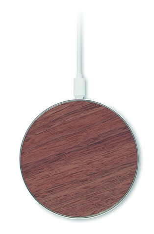 Kabellose Ladestation 15W - Holz bedrucken, Art.-Nr. MO2431-40 Kabellose Ladestation 15W - Holz bedrucken, Art.-Nr. MO2431-40