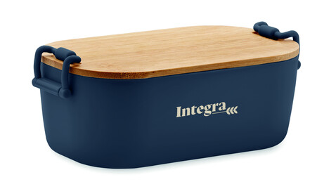 Lunchbox PP 700 ml - Marineblau bedrucken, Art.-Nr. MO2459-85