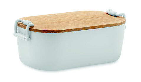 Lunchbox PP 700 ml - Weiß bedrucken, Art.-Nr. MO2459-06