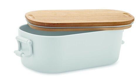 Lunchbox PP 700 ml - Weiß bedrucken, Art.-Nr. MO2459-06