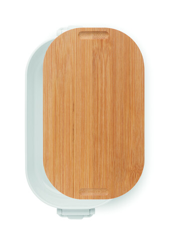 Lunchbox PP 700 ml - Weiß bedrucken, Art.-Nr. MO2459-06
