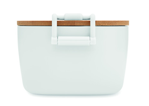 Lunchbox PP 700 ml - Weiß bedrucken, Art.-Nr. MO2459-06