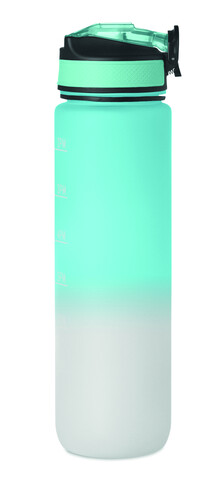 Sport-Trinkflasche RPET 1L - Babyblau bedrucken, Art.-Nr. MO2489-66 Sport-Trinkflasche RPET 1L - Babyblau bedrucken, Art.-Nr. MO2489-66