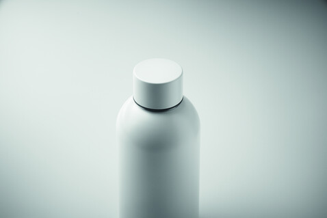 Einwandige Trinkflasche 500 ml - Weiß bedrucken, Art.-Nr. MO2516-06
