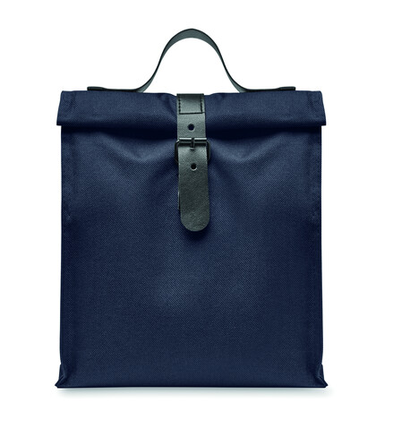 Kühltasche 600D RPET - Marineblau bedrucken, Art.-Nr. MO2557-85 Kühltasche 600D RPET - Marineblau bedrucken, Art.-Nr. MO2557-85