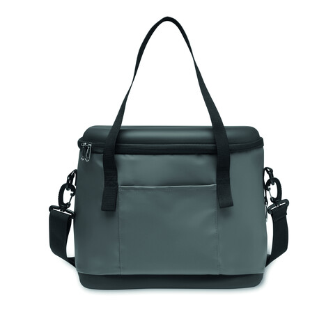 Kühltasche aus 50C-Plane 16L - Steingrau bedrucken, Art.-Nr. MO2560-15 Kühltasche aus 50C-Plane 16L - Steingrau bedrucken, Art.-Nr. MO2560-15