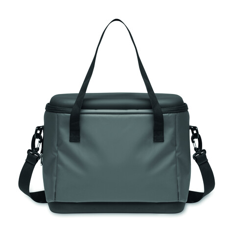 Kühltasche aus 50C-Plane 16L - Steingrau bedrucken, Art.-Nr. MO2560-15 Kühltasche aus 50C-Plane 16L - Steingrau bedrucken, Art.-Nr. MO2560-15