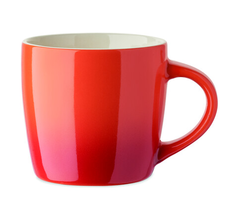Keramikbecher 300 ml - Orange bedrucken, Art.-Nr. MO2564-10 Keramikbecher 300 ml - Orange bedrucken, Art.-Nr. MO2564-10