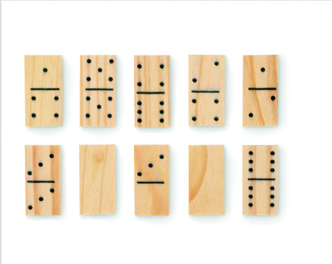 Domino- und Spielkarten-Set - Holz bedrucken, Art.-Nr. MO2669-40 Domino- und Spielkarten-Set - Holz bedrucken, Art.-Nr. MO2669-40