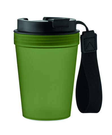 Einwandiger Becher 300 ml - Dunkelgrün bedrucken, Art.-Nr. MO2670-60