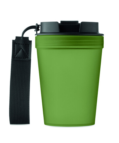 Einwandiger Becher 300 ml - Dunkelgrün bedrucken, Art.-Nr. MO2670-60