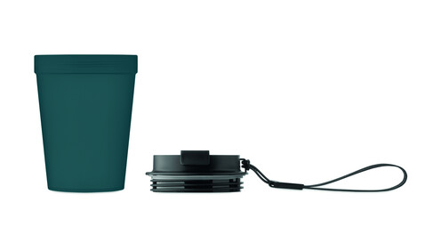 Einwandiger Becher 300 ml - Marineblau bedrucken, Art.-Nr. MO2670-85