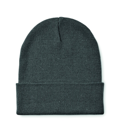 Beanie mit Bündchen - Steingrau bedrucken, Art.-Nr. MO2705-15 Beanie mit Bündchen - Steingrau bedrucken, Art.-Nr. MO2705-15