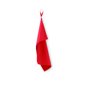 Mikrofaser-Handtuch 30X50cm - Rot bedrucken, Art.-Nr. MO2760-05