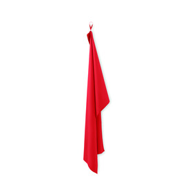 Mikrofaser-Handtuch 70X120cm - Rot bedrucken, Art.-Nr. MO2762-05