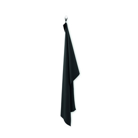 Mikrofaser-Handtuch 70X120cm - Schwarz bedrucken, Art.-Nr. MO2762-03