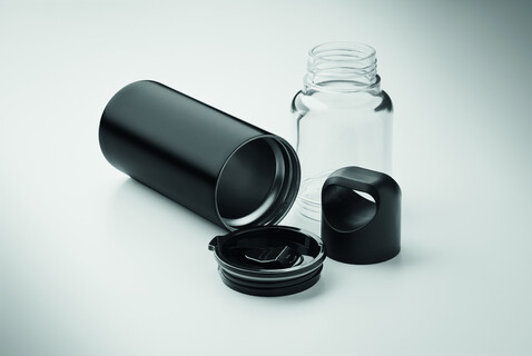 2in1 Flasche 610ml - Schwarz bedrucken, Art.-Nr. MO2789-03 2in1 Flasche 610ml - Schwarz bedrucken, Art.-Nr. MO2789-03