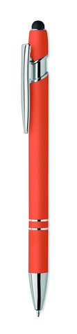 Druckkugelschreiber mit Stylus - Orange bedrucken, Art.-Nr. MO2798-10