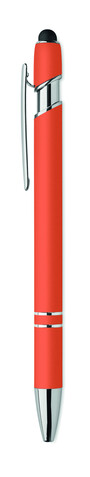 Druckkugelschreiber mit Stylus - Orange bedrucken, Art.-Nr. MO2798-10