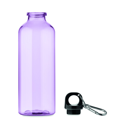 Trinkflasche RPET 500ml - Transparent Violett bedrucken, Art.-Nr. MO2803-32