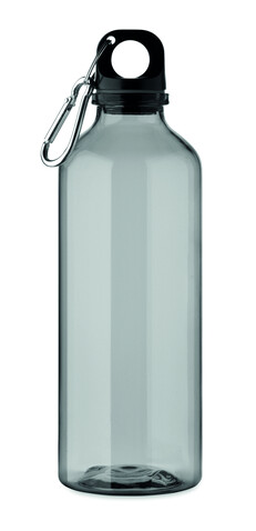 Trinkflasche RPET 500ml - Transparent Grau bedrucken, Art.-Nr. MO2803-27 Trinkflasche RPET 500ml - Transparent Grau bedrucken, Art.-Nr. MO2803-27