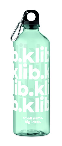 Trinkflasche RPET 750ml - Mintgrün bedrucken, Art.-Nr. MO2804-77 Trinkflasche RPET 750ml - Mintgrün bedrucken, Art.-Nr. MO2804-77