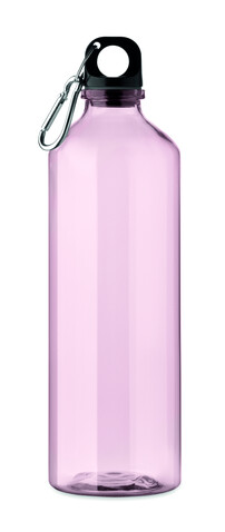 Trinkflasche RPET 750ml - Transparent Pink bedrucken, Art.-Nr. MO2804-31 Trinkflasche RPET 750ml - Transparent Pink bedrucken, Art.-Nr. MO2804-31