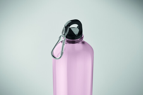 Trinkflasche RPET 750ml - Transparent Pink bedrucken, Art.-Nr. MO2804-31 Trinkflasche RPET 750ml - Transparent Pink bedrucken, Art.-Nr. MO2804-31