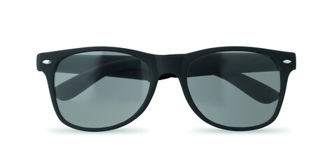SEAQUAL®-Sonnenbrille - Schwarz bedrucken, Art.-Nr. MO2864-03