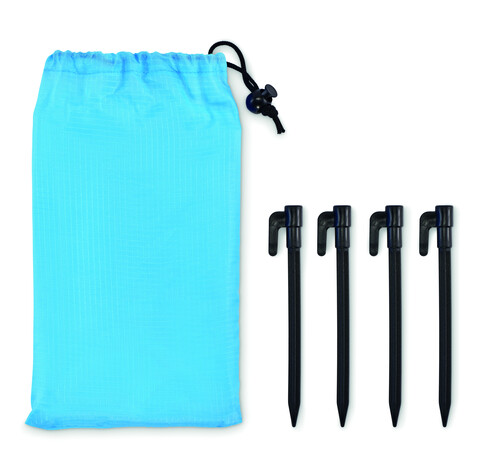 Strandmatte 210T Polyester - Türkis bedrucken, Art.-Nr. MO2882-12 Strandmatte 210T Polyester - Türkis bedrucken, Art.-Nr. MO2882-12
