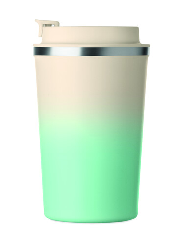 Doppelwandiger Becher 350 ml - Mintgrün bedrucken, Art.-Nr. MO2885-77
